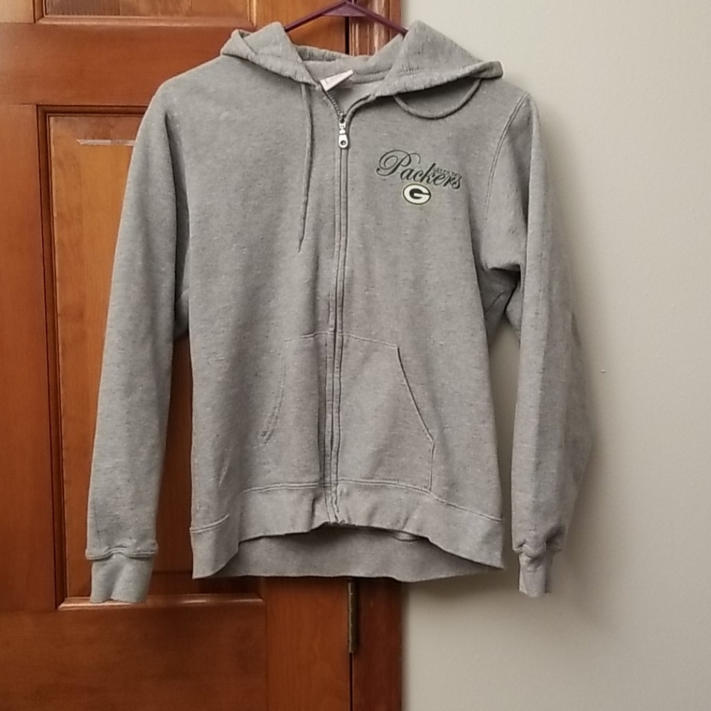 Green Bay Packers zip up hoodie - Picture 1 of 6